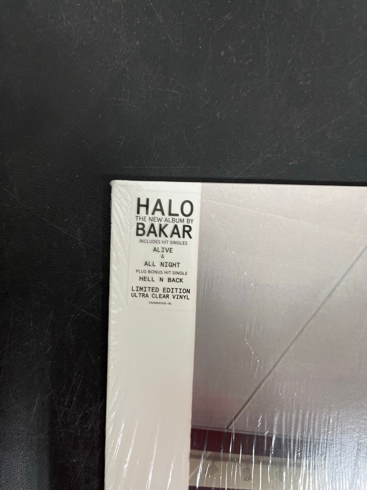 FRONT_TL - Bakar - Halo LE Clear Vinyl USED NOT TESTED