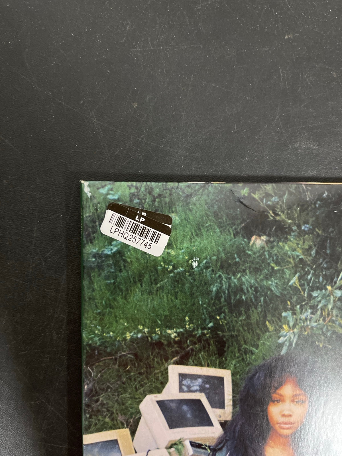 FRONT_TL - SZA - Ctrl LE Translucent Green Vinyl USED NOT TESTED