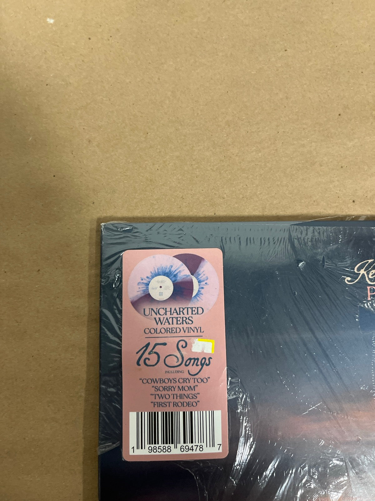FRONT_TL - Kelsea Ballerini - Patterns LE Uncharted Waters Vinyl USED NOT TESTED