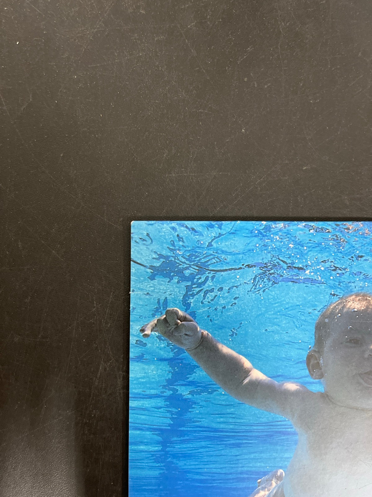 FRONT_TL - Nirvana - Nevermind LE 180gm Metallic Silver Vinyl USED NOT TESTED