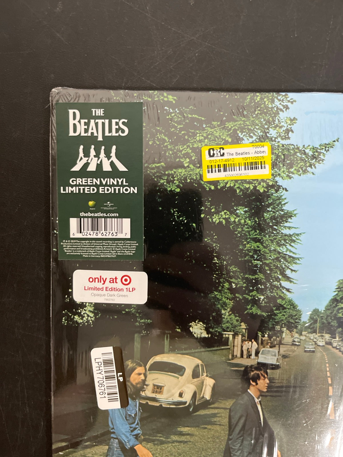 FRONT_TL - The Beatles - Abbey Road LE 180gm Green Vinyl USED NOT TESTED