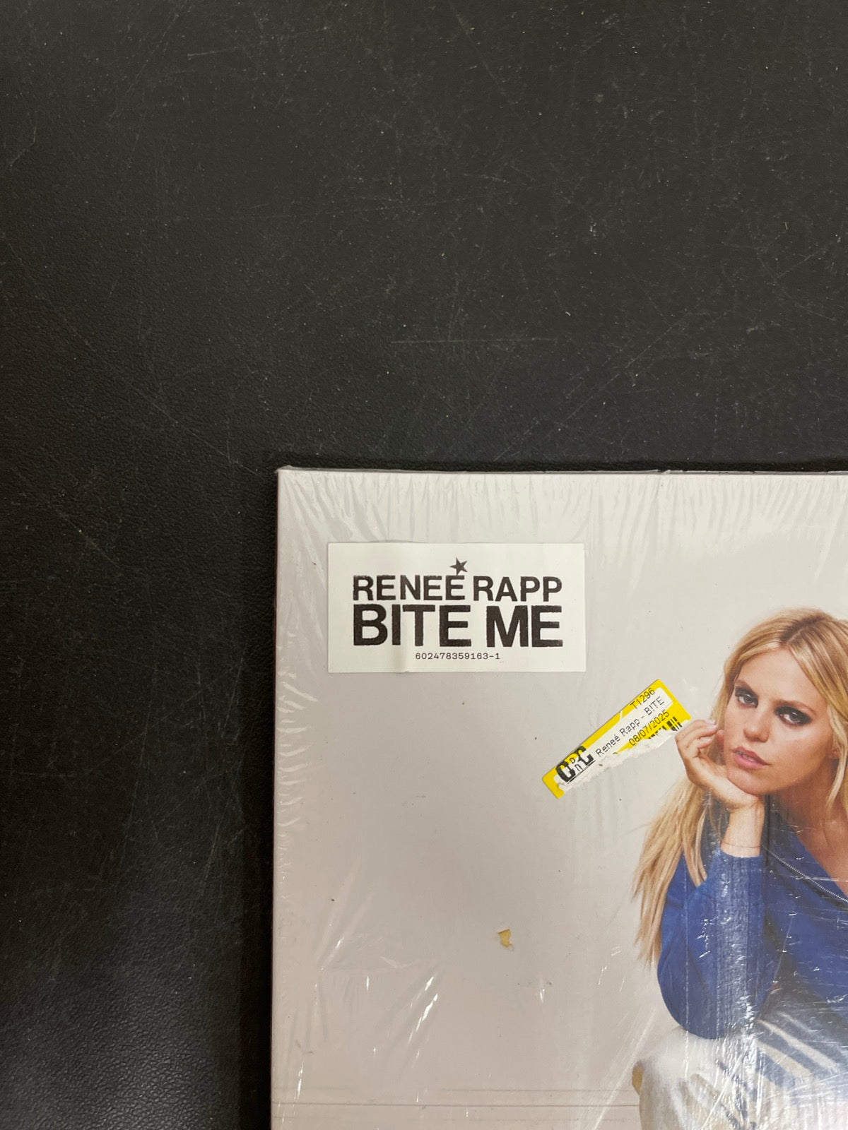 FRONT_TL - Reneé Rapp - Bite Me LE Baby Blue Vinyl USED NOT TESTED