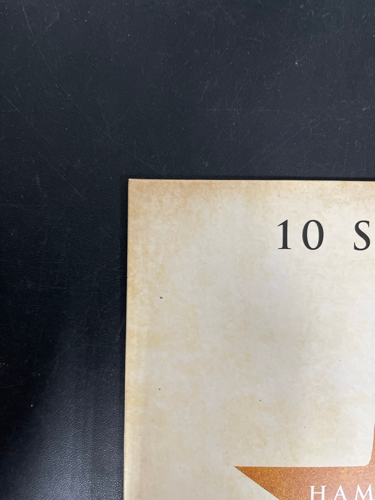 FRONT_TL - Lin-Manuel Miranda - Hamilton: 10 Shots LE Red Smoke Vinyl USED NOT TESTED
