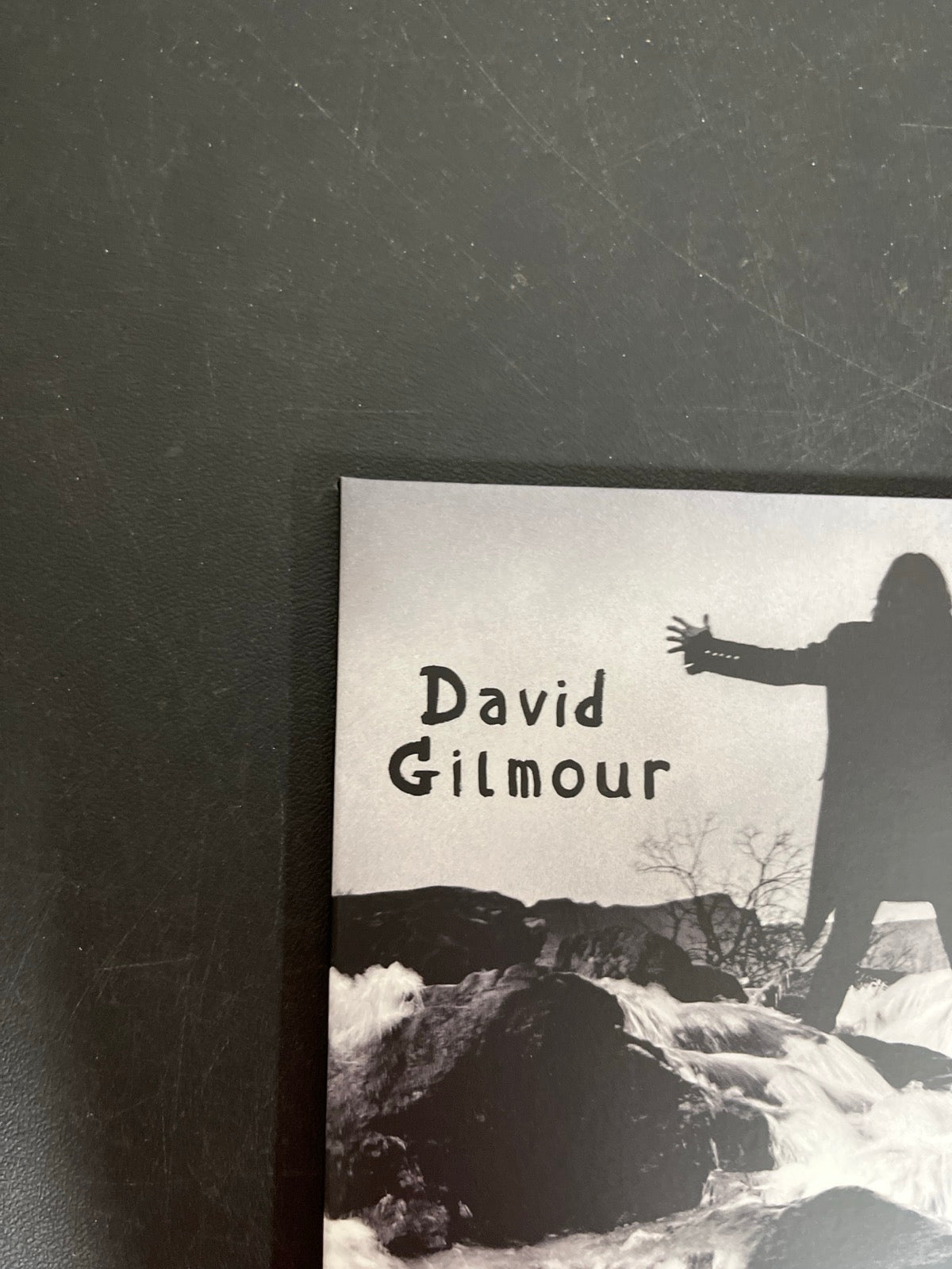 FRONT_TL - David Gilmour - Luck and S... Target Exclusive Blue Vinyl USED NOT TESTED
