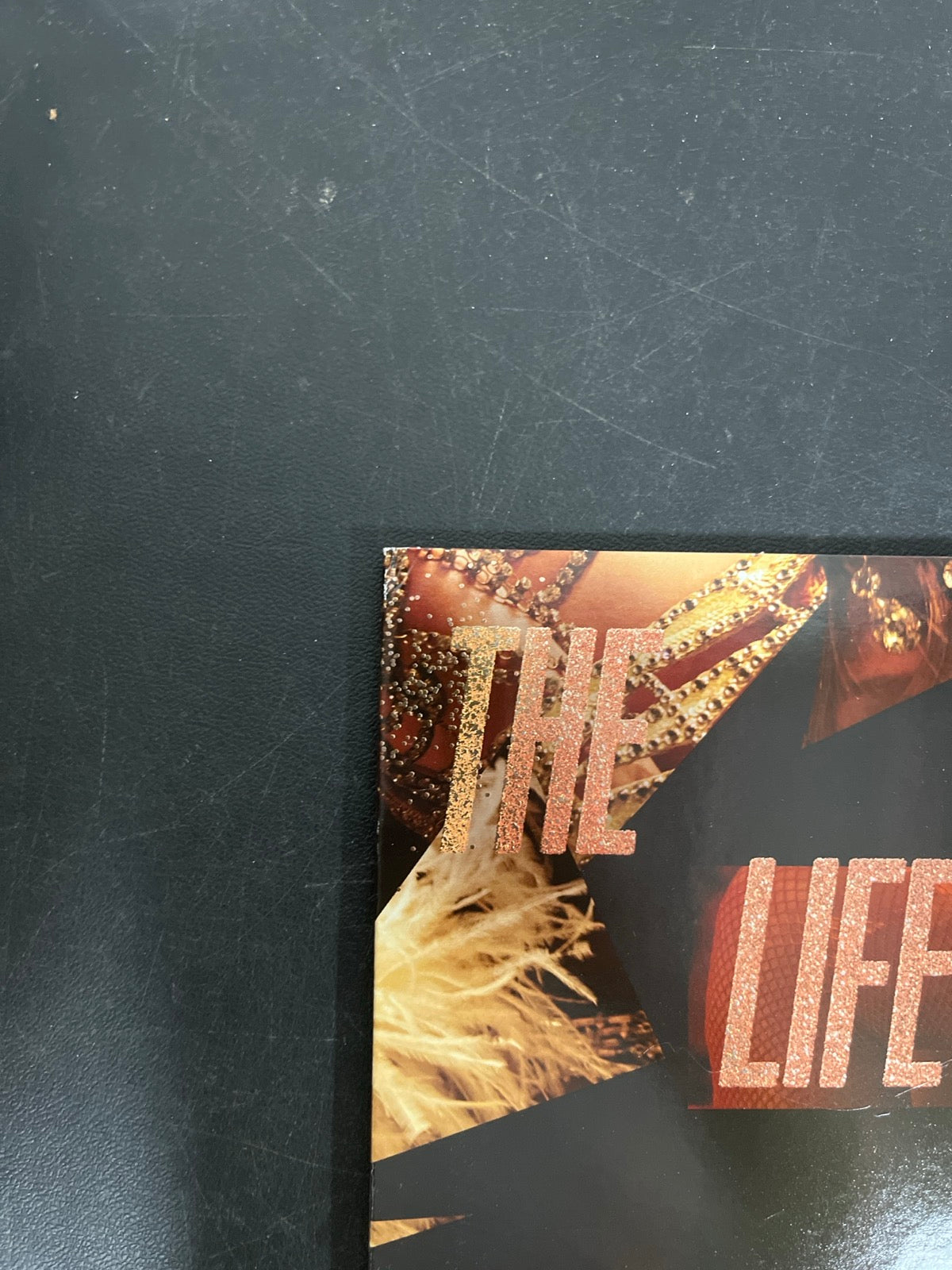 FRONT_TL - Taylor Swift - The Life of a ... LE 180gm Pink Yellow Vinyl USED NOT TESTED
