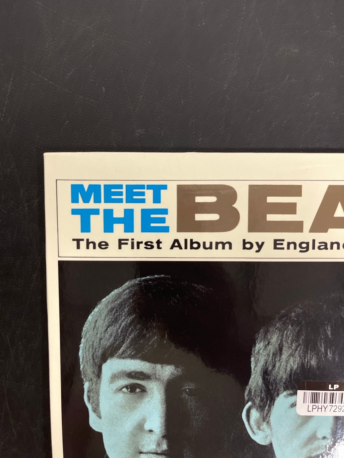 FRONT_TL - The Beatles - Meet The Beatles! 180gm Blue Vinyl USED NOT TESTED