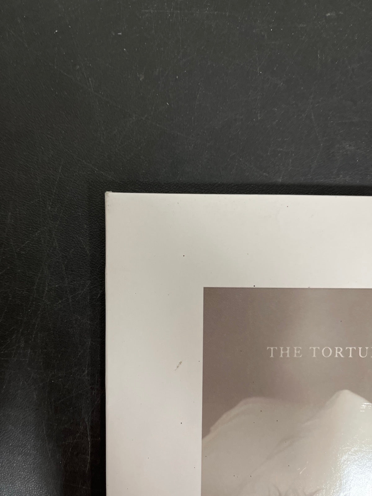 FRONT_TL - Taylor Swift - The Tortured ... LE Clear Vinyl USED NOT TESTED