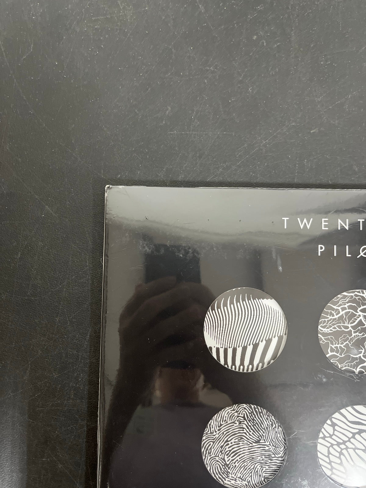 FRONT_TL - Twenty One Pilots - Blurryface 25th Anniv. Ed. Silver Vinyl USED NOT TESTED