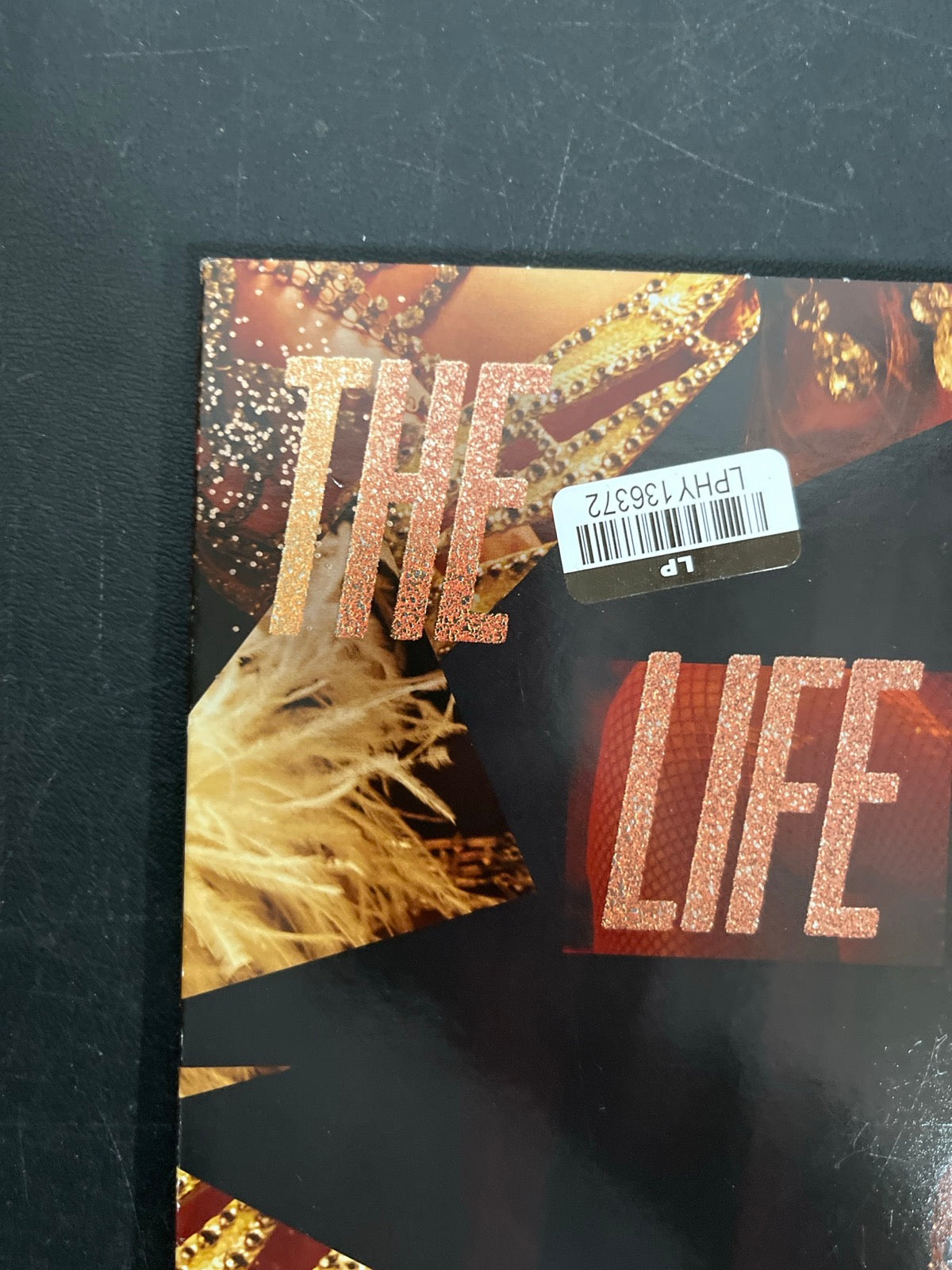 FRONT_TL - Taylor Swift - The Life of a ... LE Pink Yellow Vinyl USED NOT TESTED