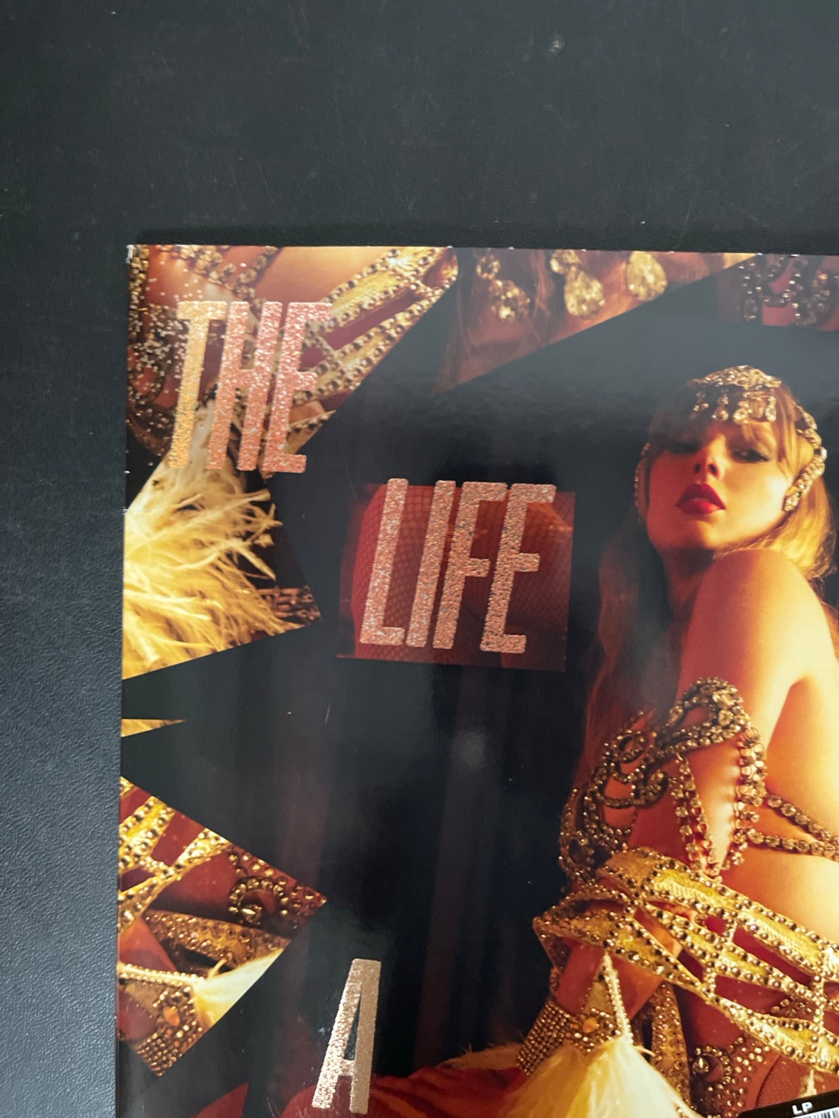 FRONT_TL - Taylor Swift - The Life of a ... LE 180gm Pink Yellow Vinyl USED NOT TESTED