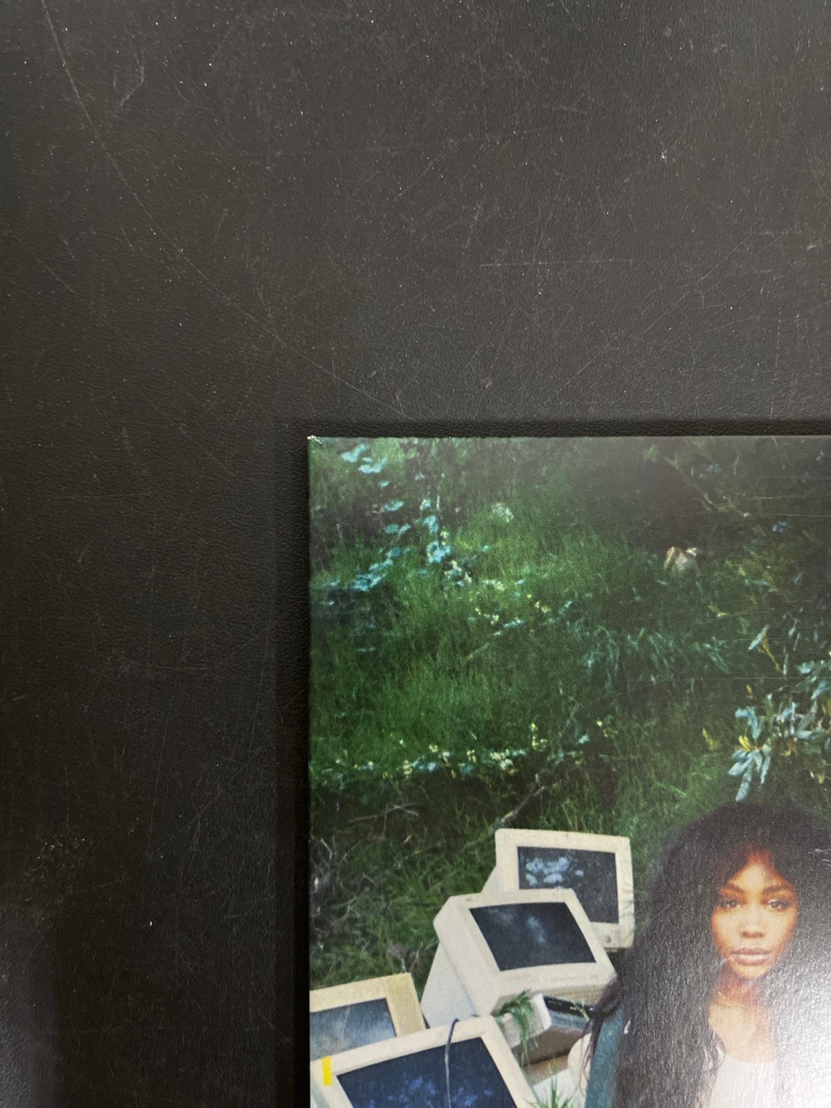 FRONT_TL - SZA - Ctrl LE Translucent Green Vinyl USED NOT TESTED