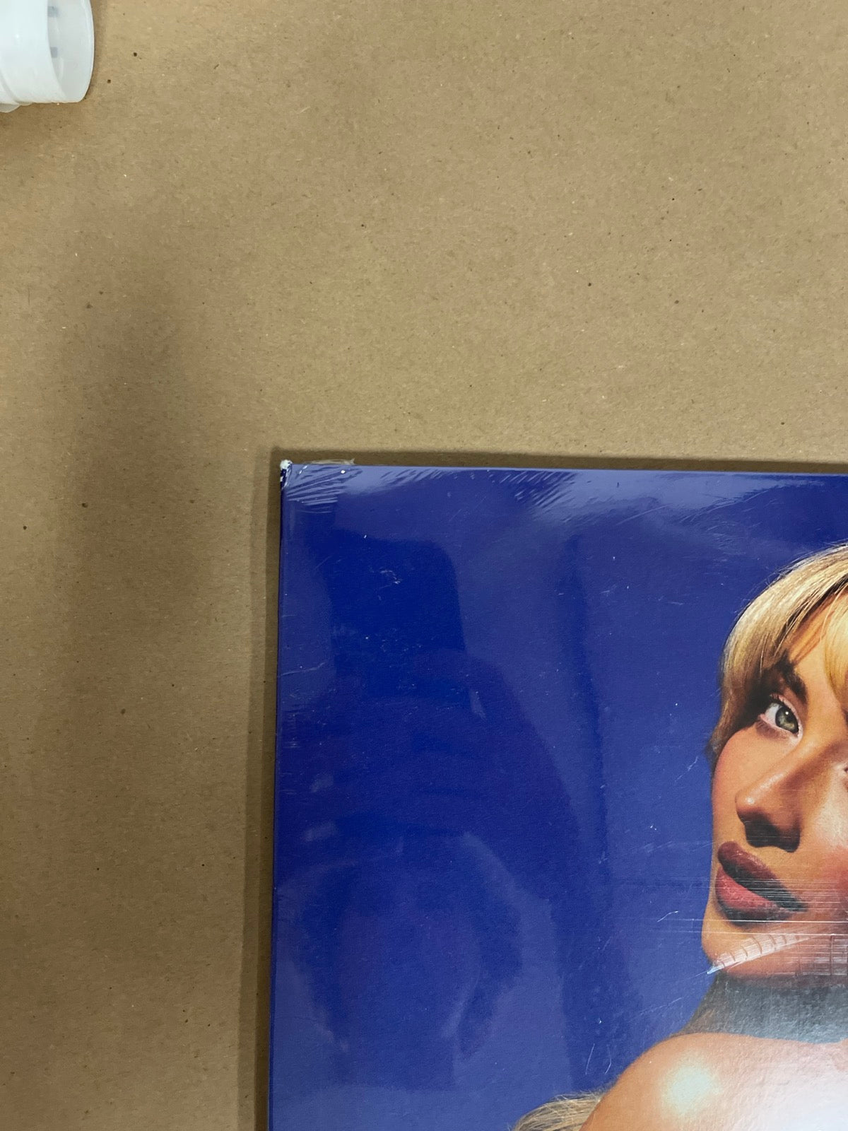 FRONT_TL - Sabrina Carpenter-Short N ... LE Bubblegum Marble Vinyl USED NOT TESTED