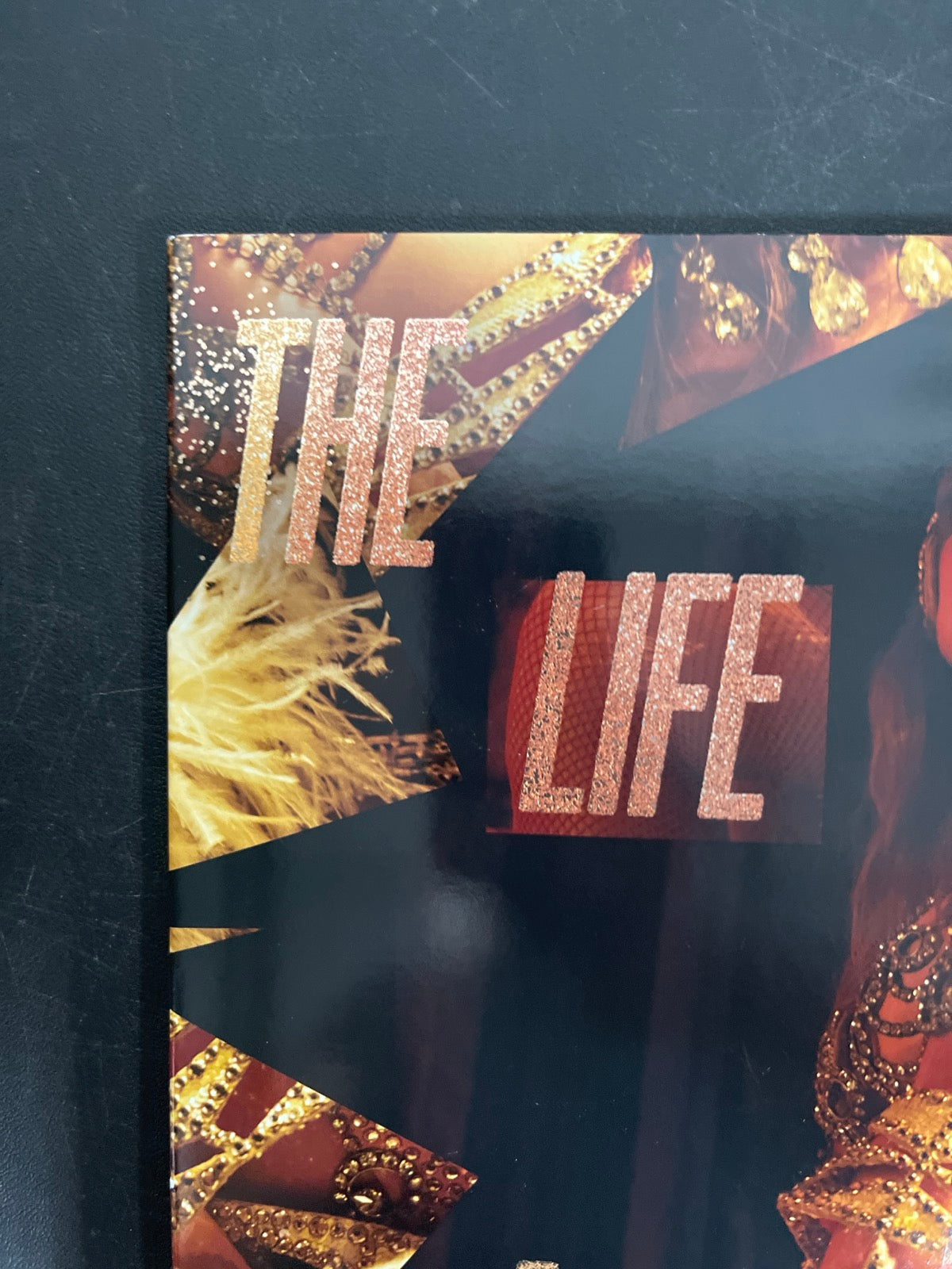FRONT_TL - Taylor Swift - The Life of a ... LE 180gm Pink Yellow Vinyl USED NOT TESTED
