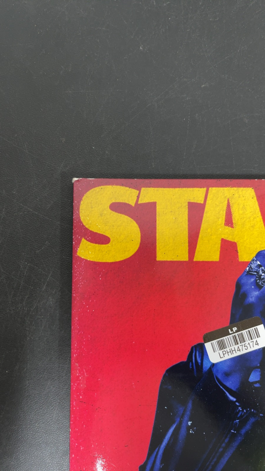 FRONT_TL - The Weeknd - Starboy LE Blue Vinyl USED NOT TESTED