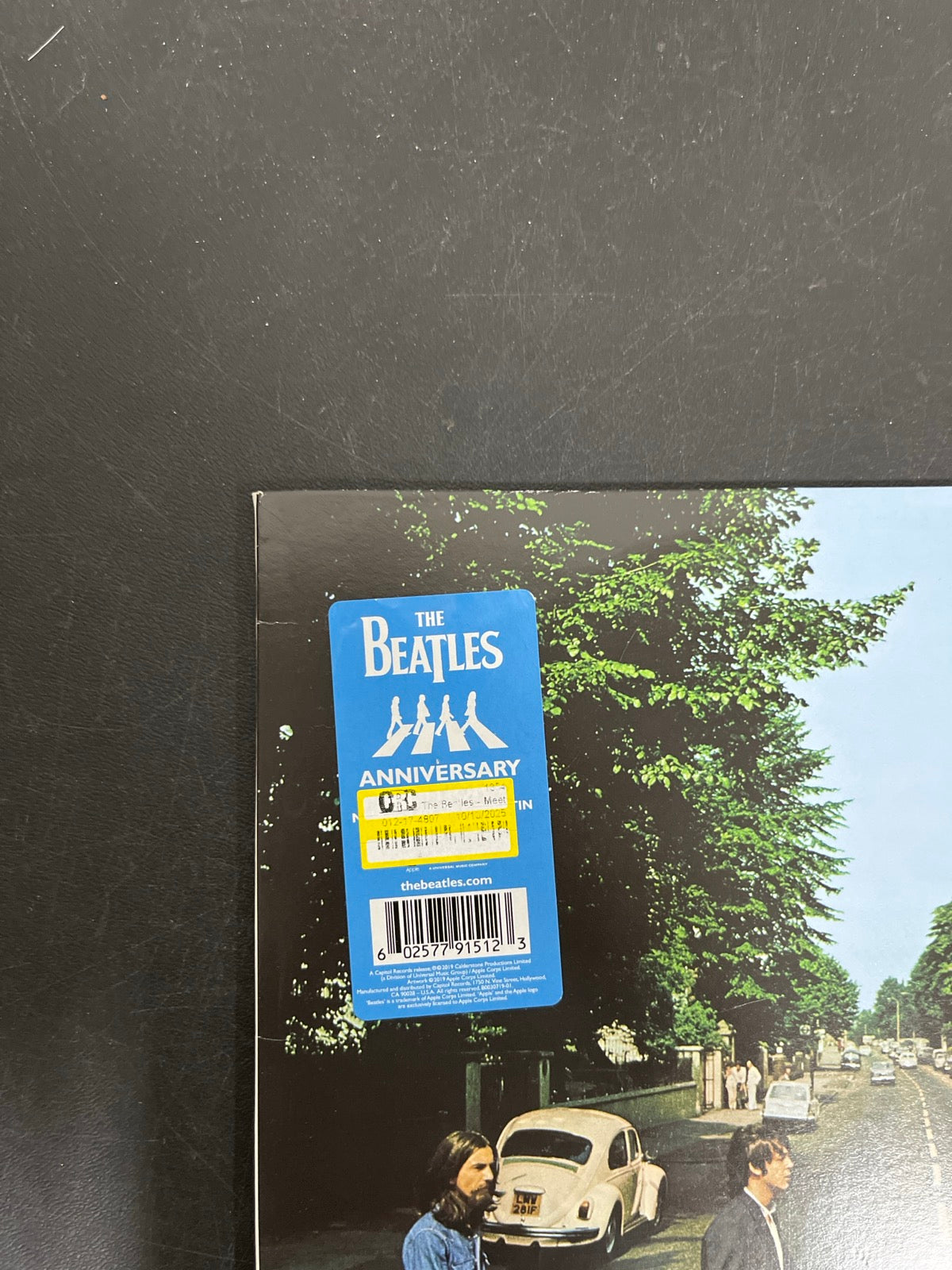 FRONT_TL - The Beatles - Abbey Road LE 180gm Remastered Ann. Ed Vinyl USED NOT TESTED
