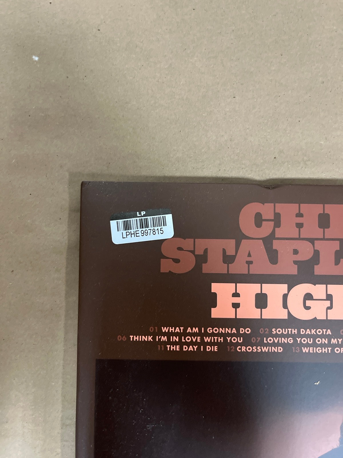 FRONT_TL - Chris Stapleton - Higher Target Exclusive 180gm Pink Vinyl USED NOT TESTED