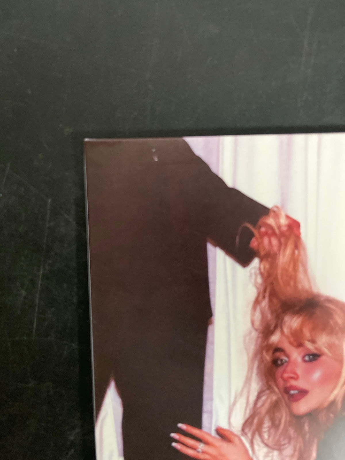 FRONT_TL - Sabrina Carpenter - Man's Best Friend LE White Vinyl USED NOT TESTED