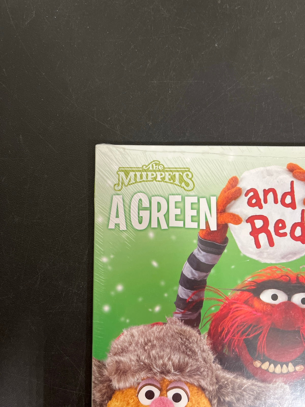 FRONT_TL - The Muppets - A Green and Red Christmas LE Red Vinyl USED NOT TESTED