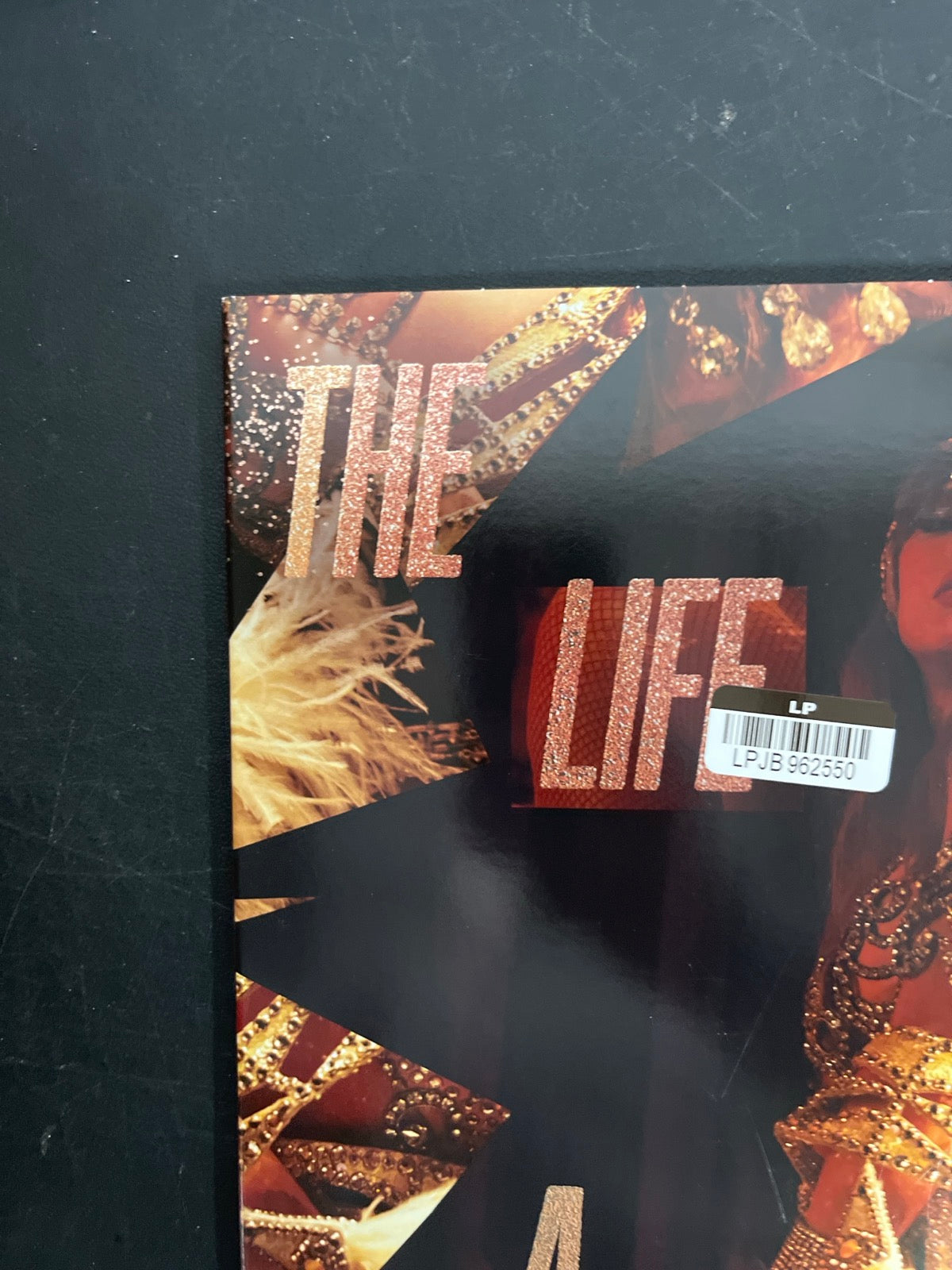 FRONT_TL - Taylor Swift - The Life of a ... LE 180gm Pink Yellow Vinyl USED NOT TESTED