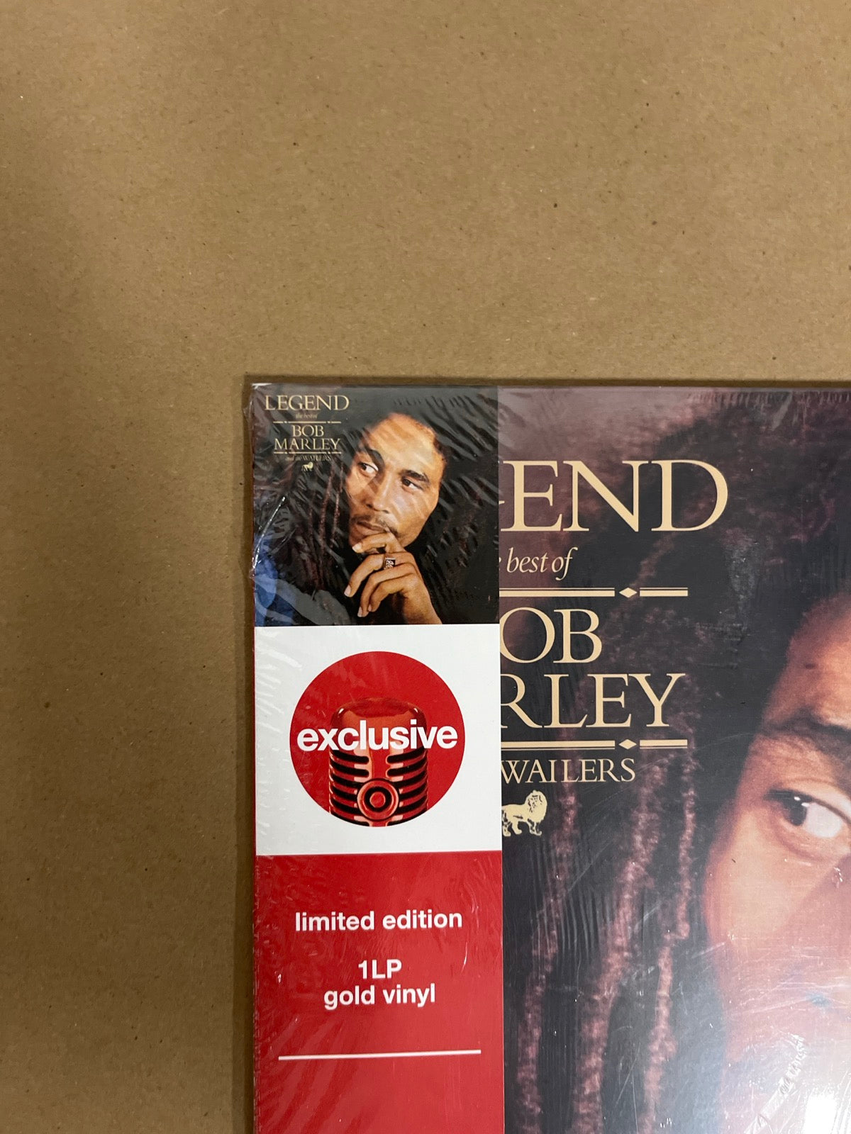 FRONT_TL - Bob Marley & The Wailers - Legend... LE Gold Vinyl USED NOT TESTED