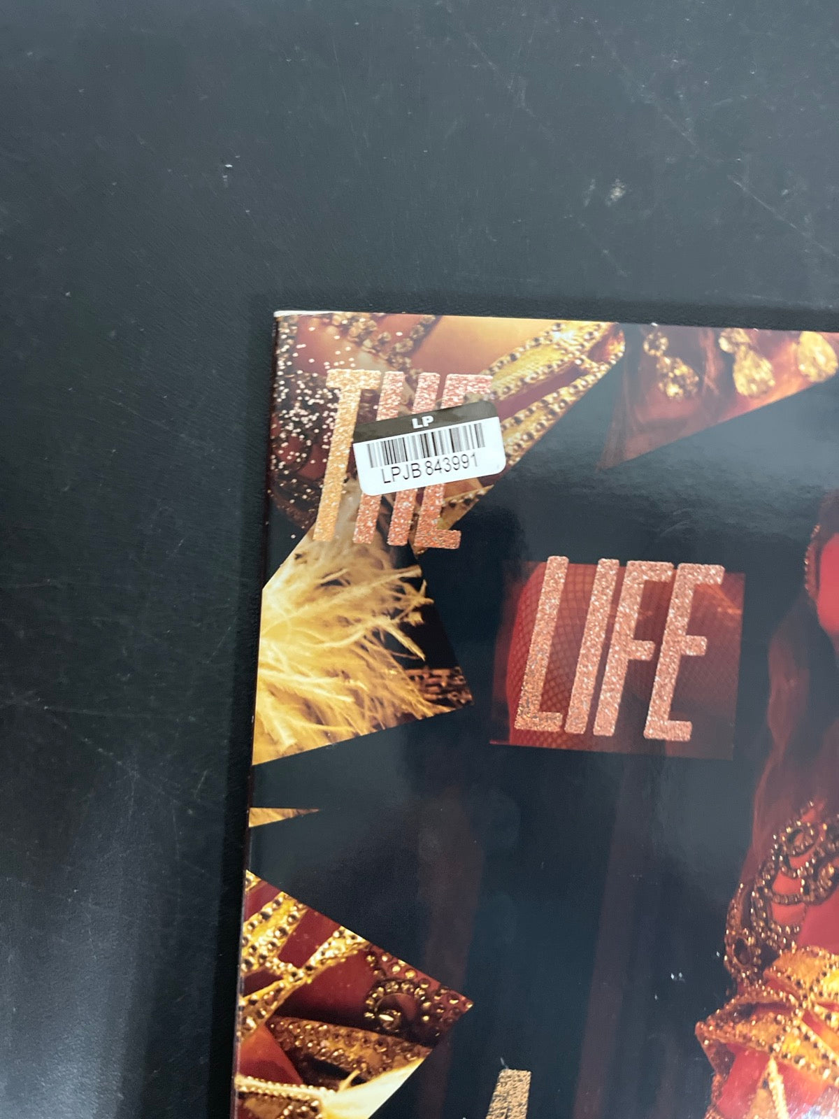 FRONT_TL - Taylor Swift - The Life of a ... LE 180gm Pink Yellow Vinyl USED NOT TESTED