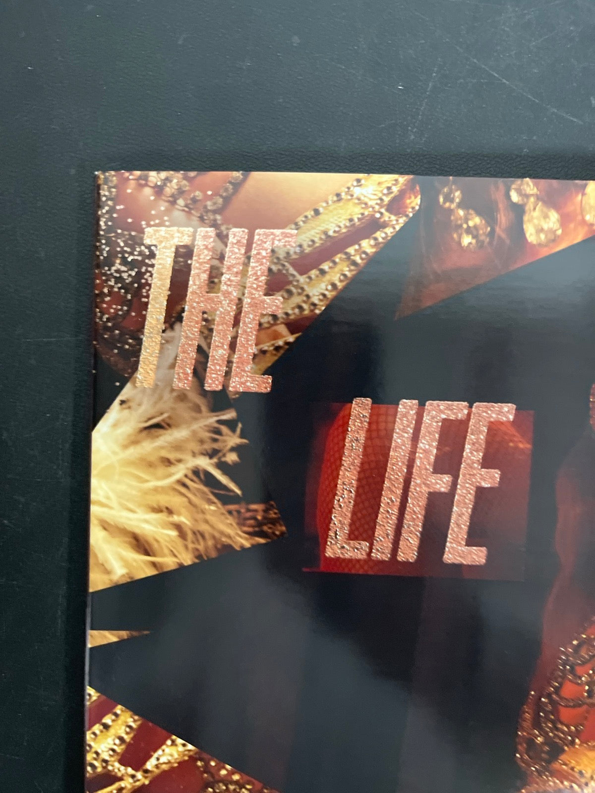 FRONT_TL - Taylor Swift - The Life of a ... LE Pink Yellow Vinyl USED NOT TESTED