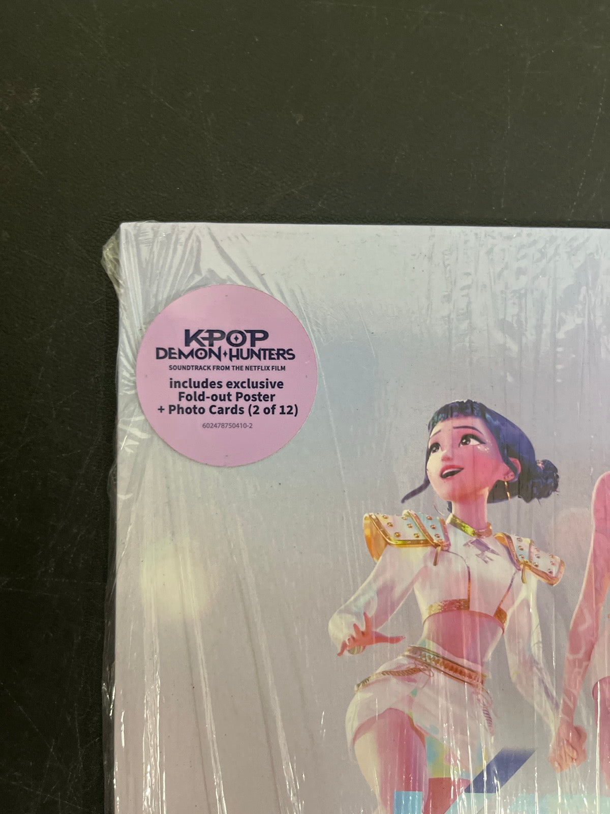 FRONT_TL - K-Pop Demon Hunters OST... Target Exclusive Violet Vinyl USED NOT TESTED
