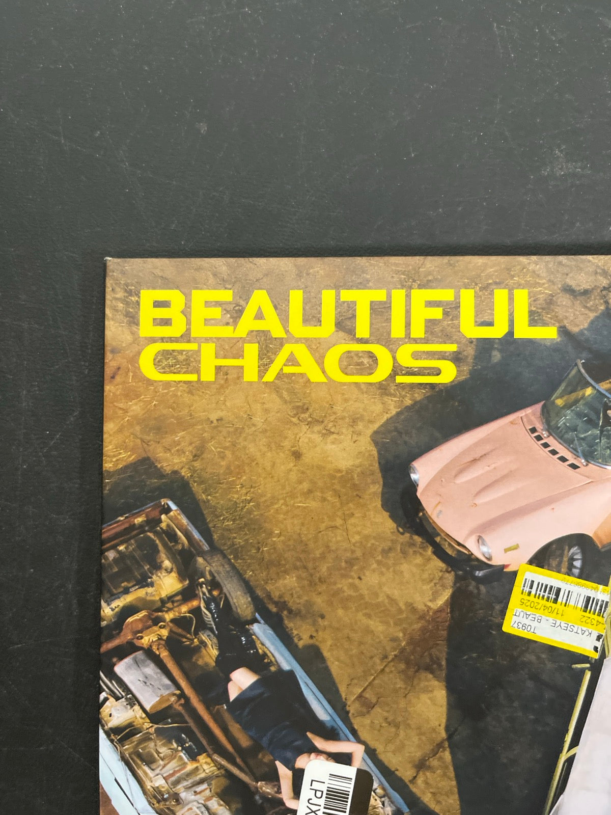 FRONT_TL - KATSEYE - BEAUTIFUL CHAOS Target Exclusive Red Vinyl USED NOT TESTED