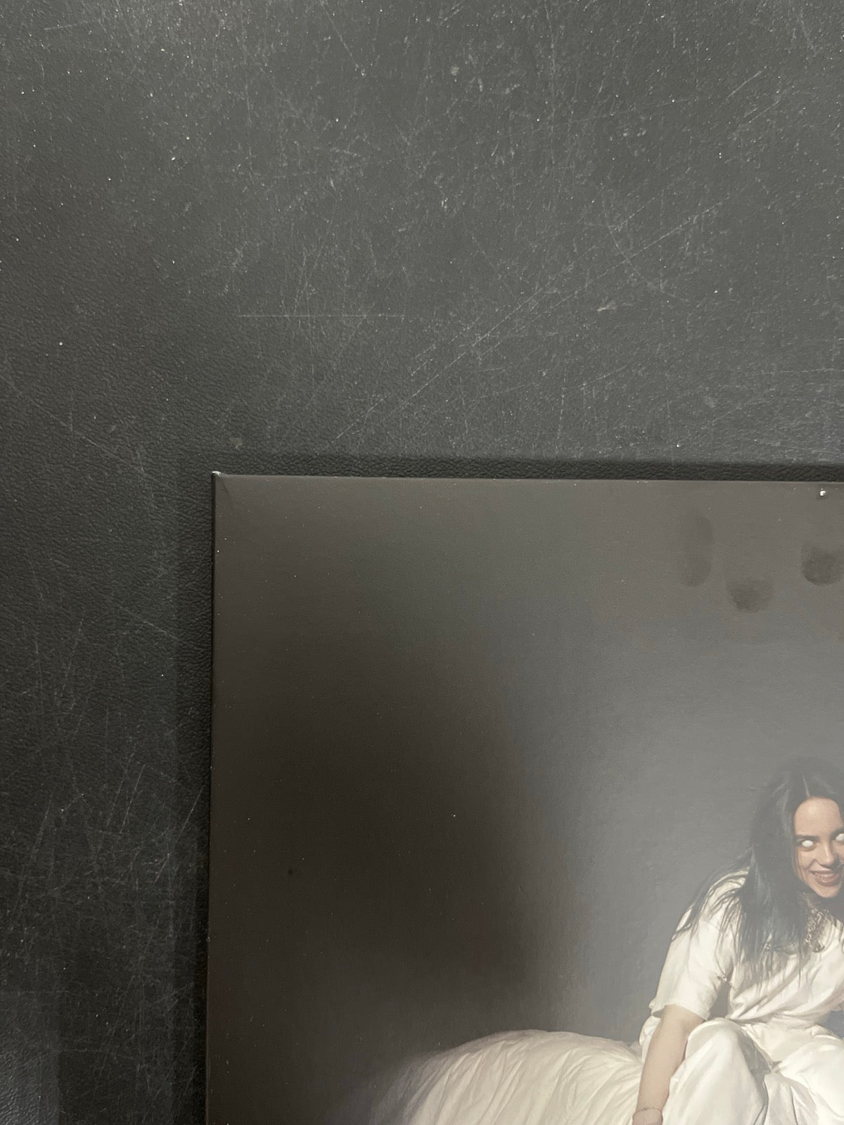 FRONT_TL - Billie Eilish - WHEN WE ALL FALL ... LE Green Vinyl USED NOT TESTED