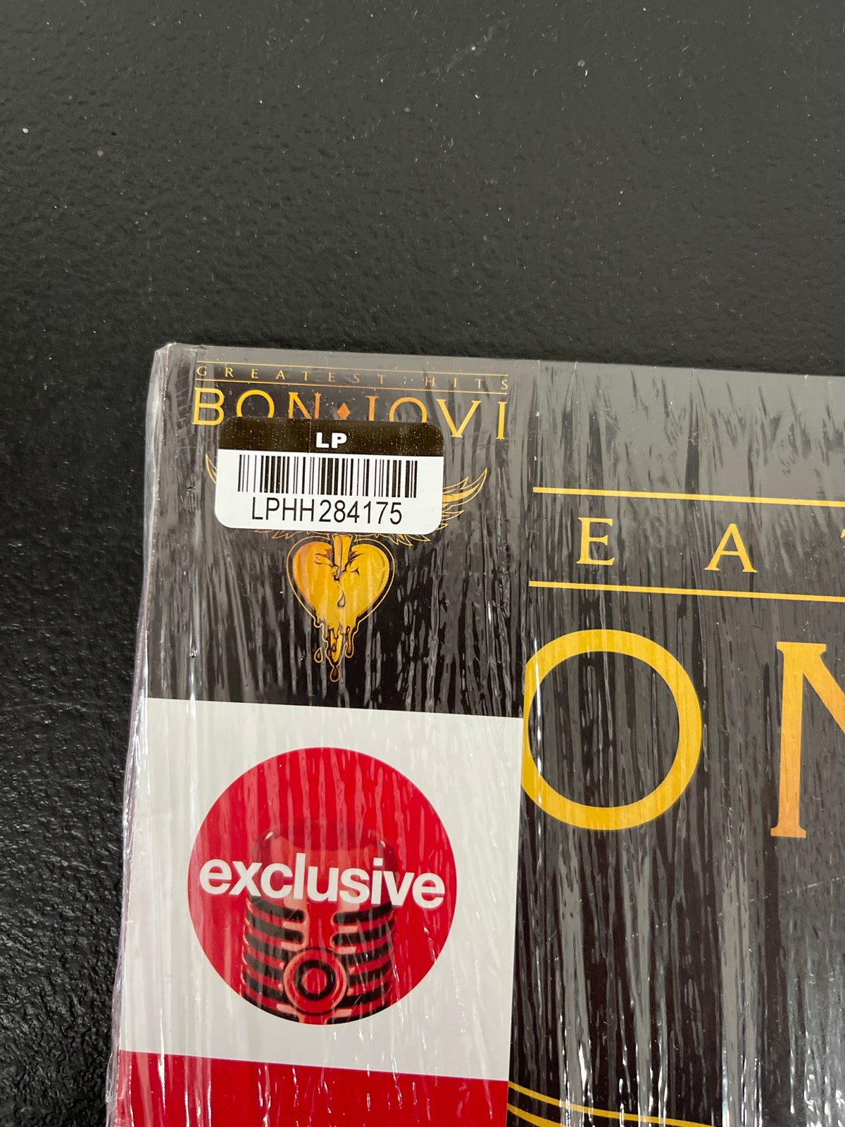 FRONT_TL - Bon Jovi - Greatest Hits LE Tiger Eye Vinyl USED NOT TESTED