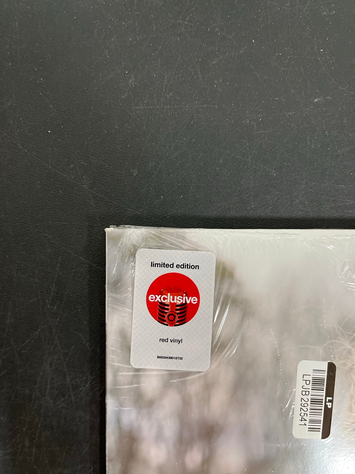 FRONT_TL - Taylor Swift - Evermore LE Translucent Red Etched Vinyl USED NOT TESTED