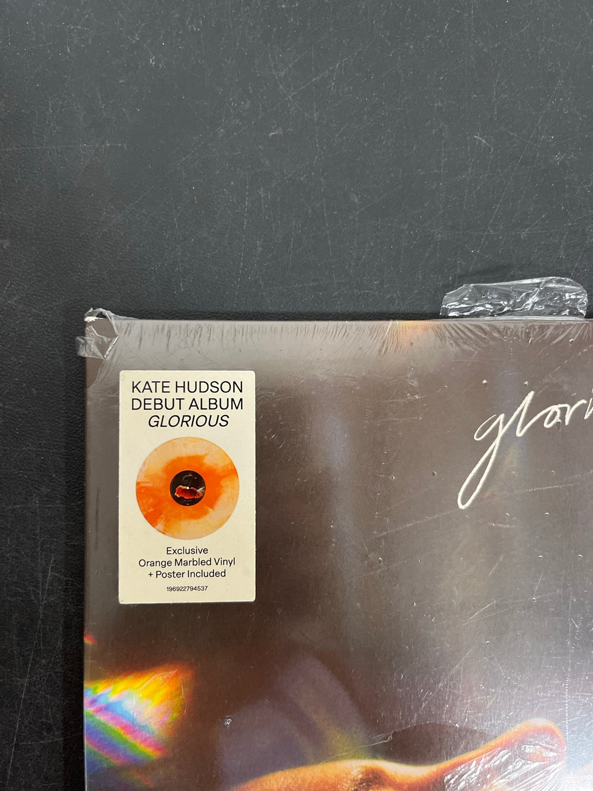 FRONT_TL - Kate Hudson - Glorious LE Orange Vinyl USED NOT TESTED