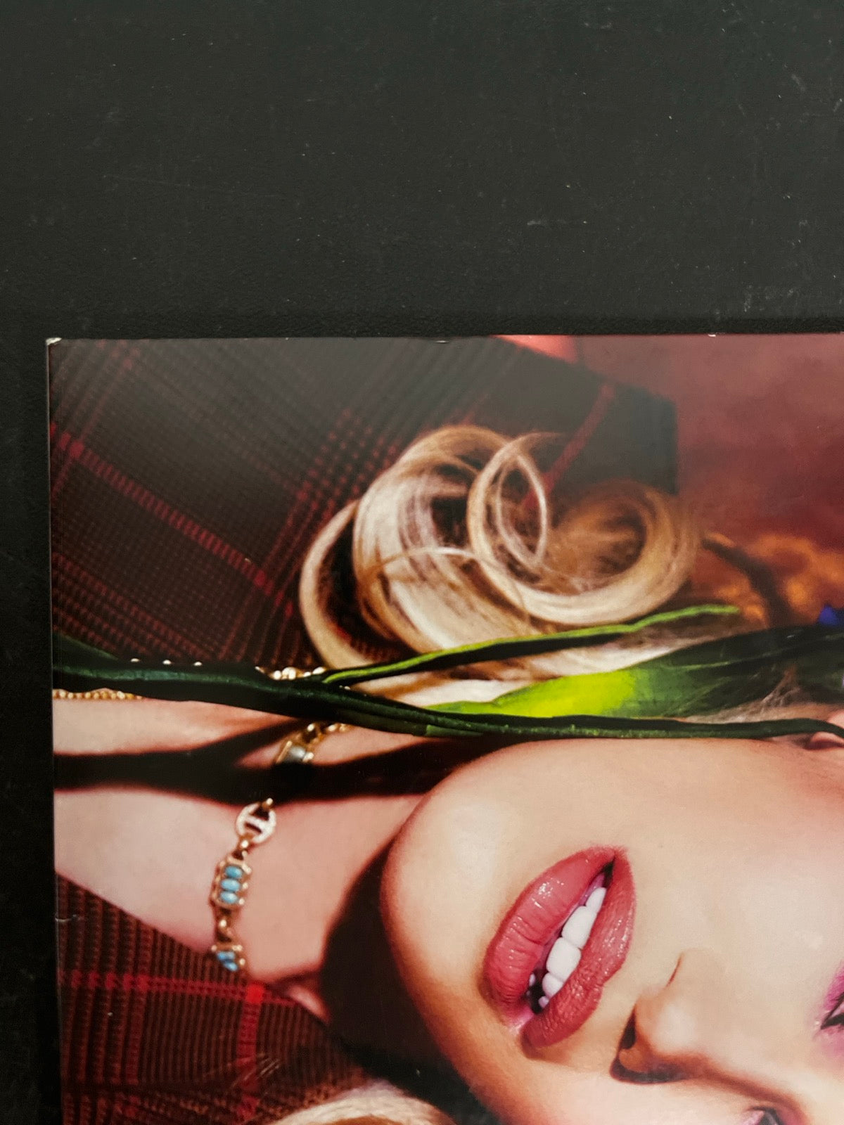 FRONT_TL - Gwen Stefani - Bouquet LE Orchid Etched Numbered Vinyl USED NOT TESTED