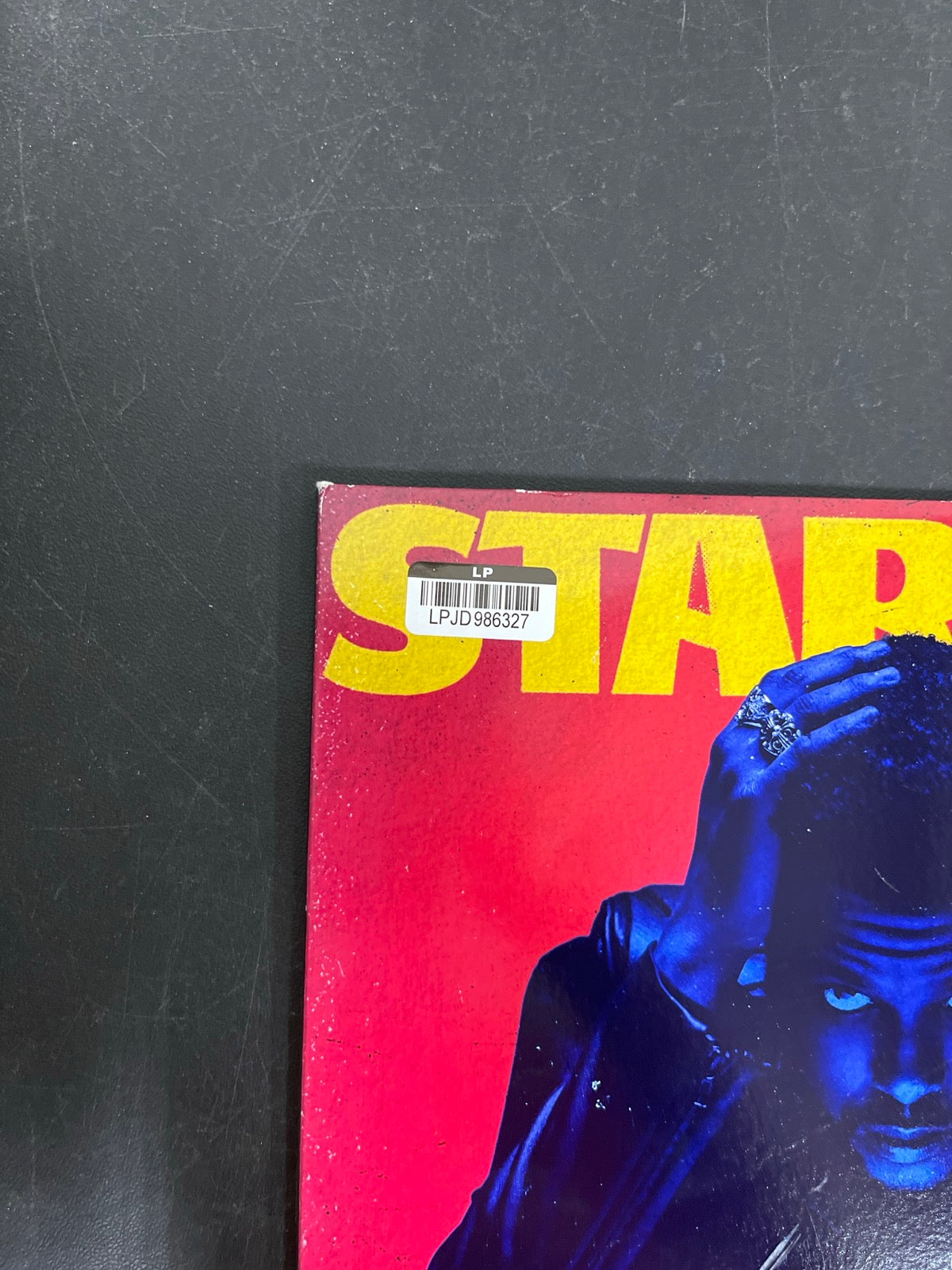 FRONT_TL - The Weeknd - Starboy LE Blue Vinyl USED NOT TESTED