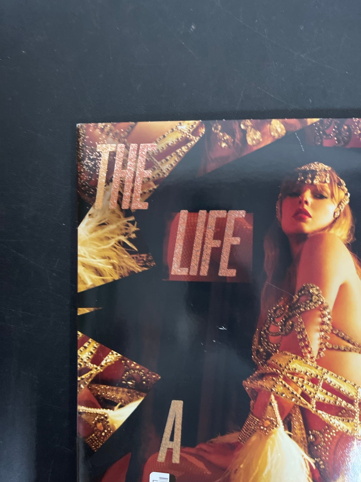 FRONT_TL - Taylor Swift - The Life of a ... LE 180gm Pink Yellow Vinyl USED NOT TESTED