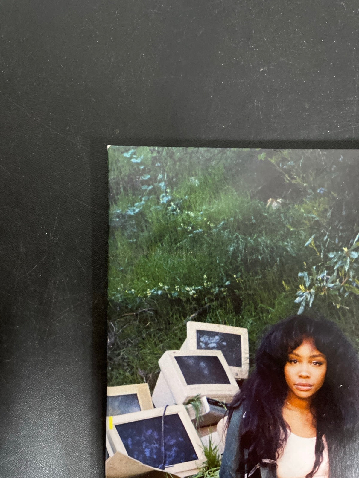 FRONT_TL - SZA - Ctrl LE Translucent Green Vinyl USED NOT TESTED