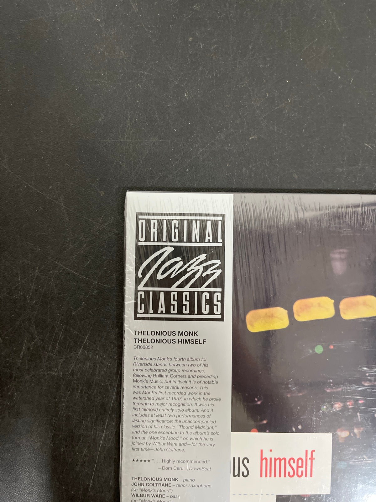 FRONT_TL - Thelonious Monk - Thelonious Himself Remastered Reissue Vinyl USED NOT TESTED