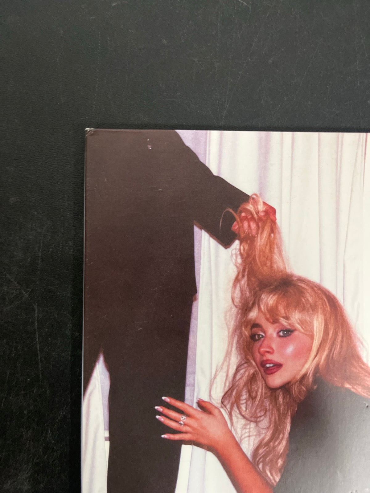 FRONT_TL - Sabrina Carpenter - Man's Best Friend LE White Vinyl USED NOT TESTED