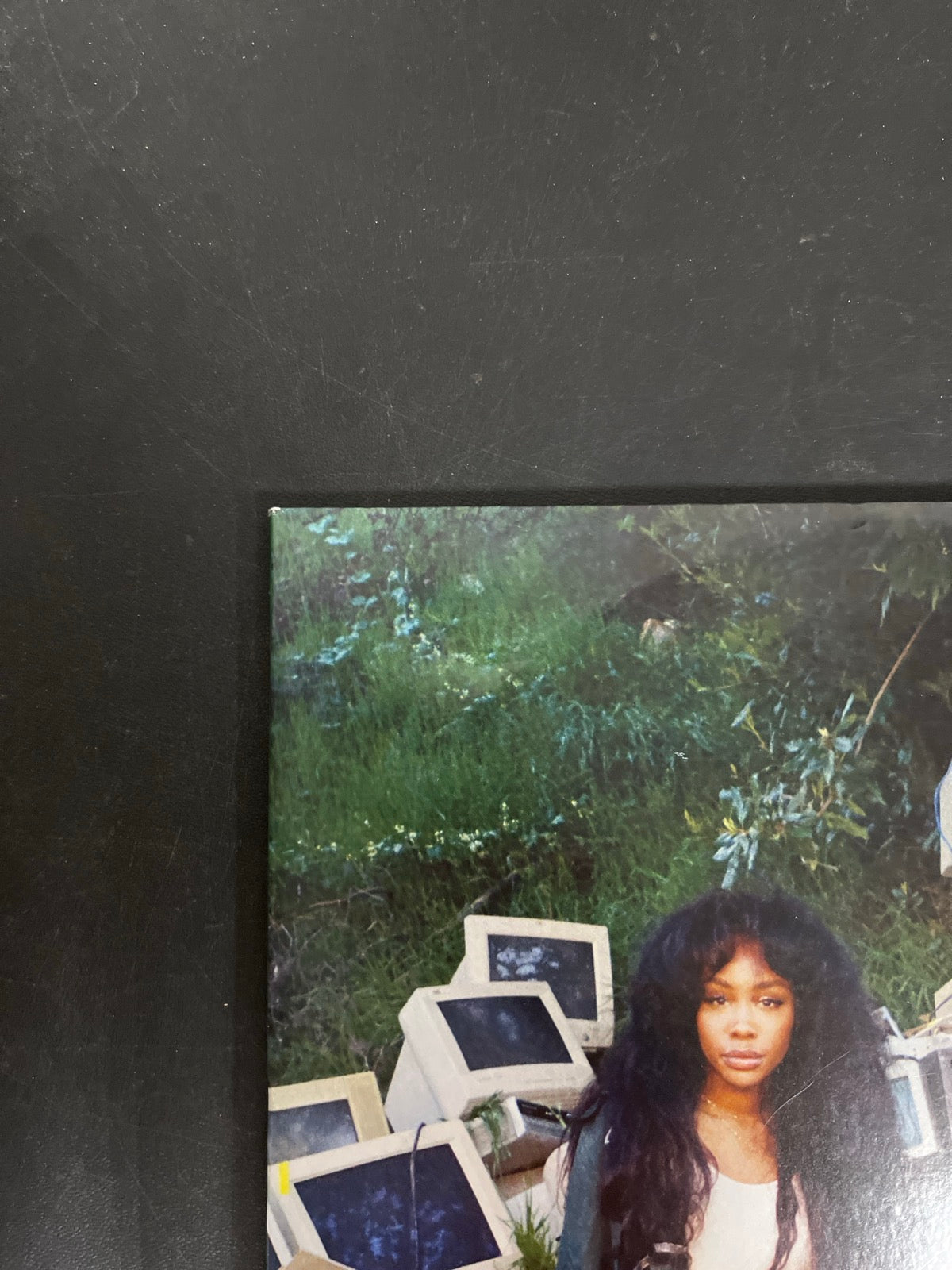 FRONT_TL - SZA - Ctrl LE Translucent Green Vinyl USED NOT TESTED