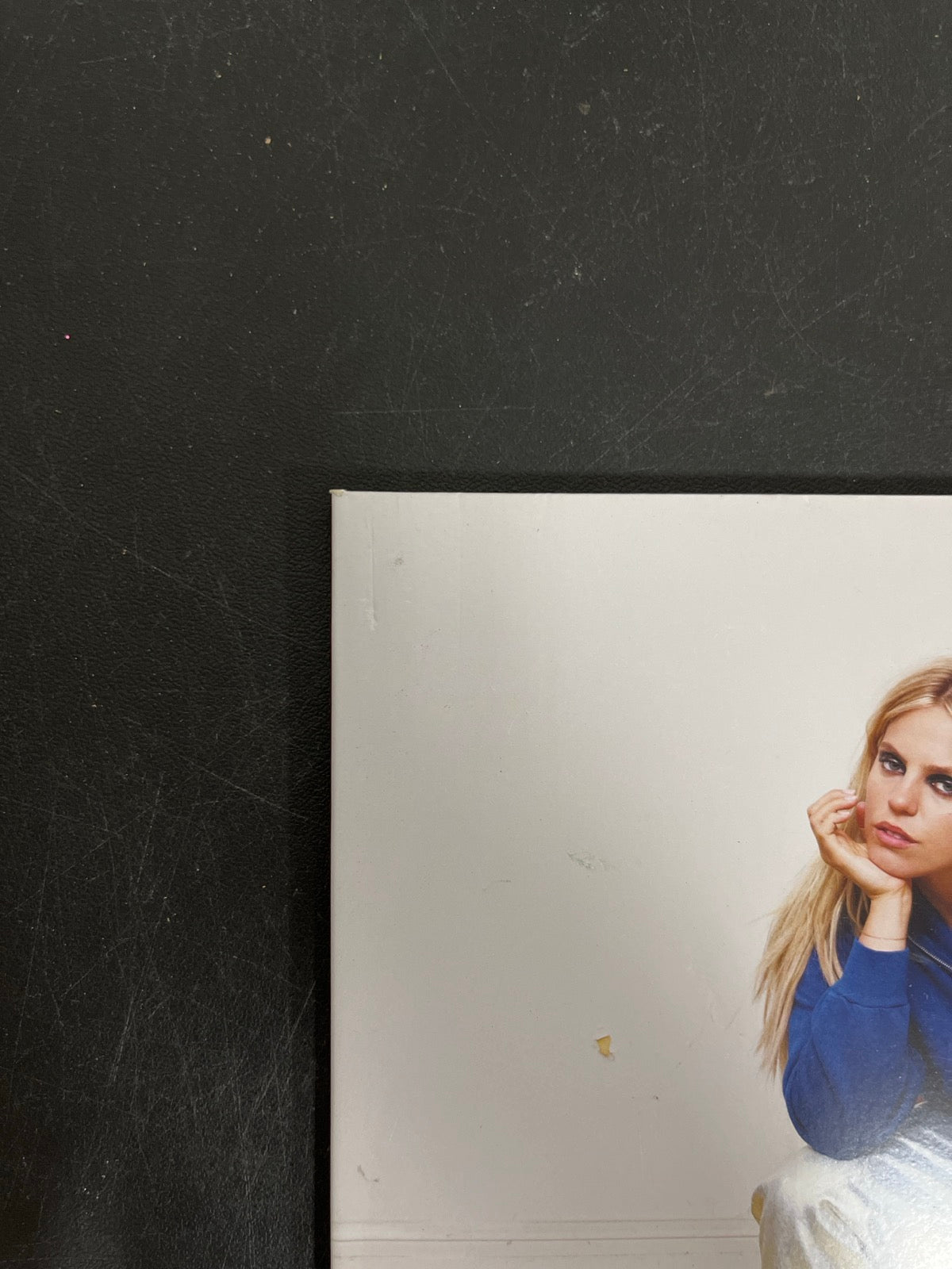 FRONT_TL - Reneé Rapp - Bite Me LE Baby Blue Vinyl USED NOT TESTED