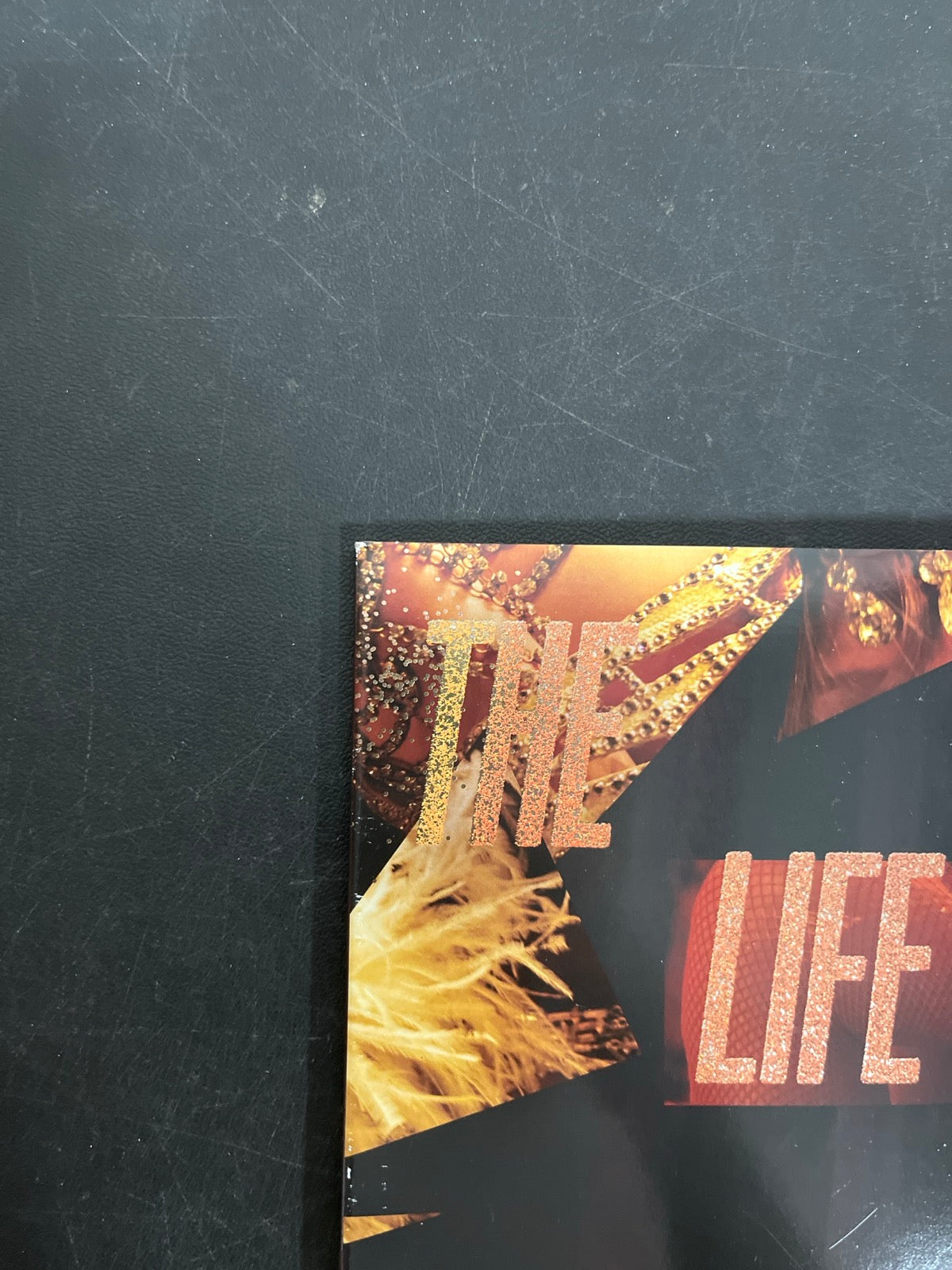 FRONT_TL - Taylor Swift - The Life of a ... LE 180gm Pink Yellow Vinyl USED NOT TESTED
