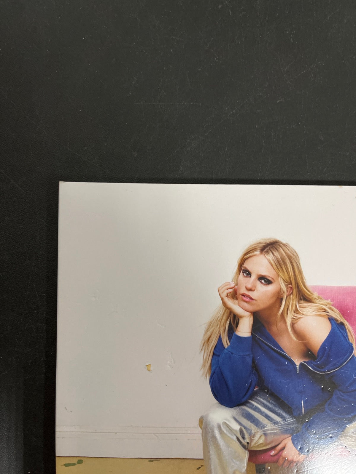 FRONT_TL - Reneé Rapp - Bite Me LE Baby Blue Vinyl USED NOT TESTED