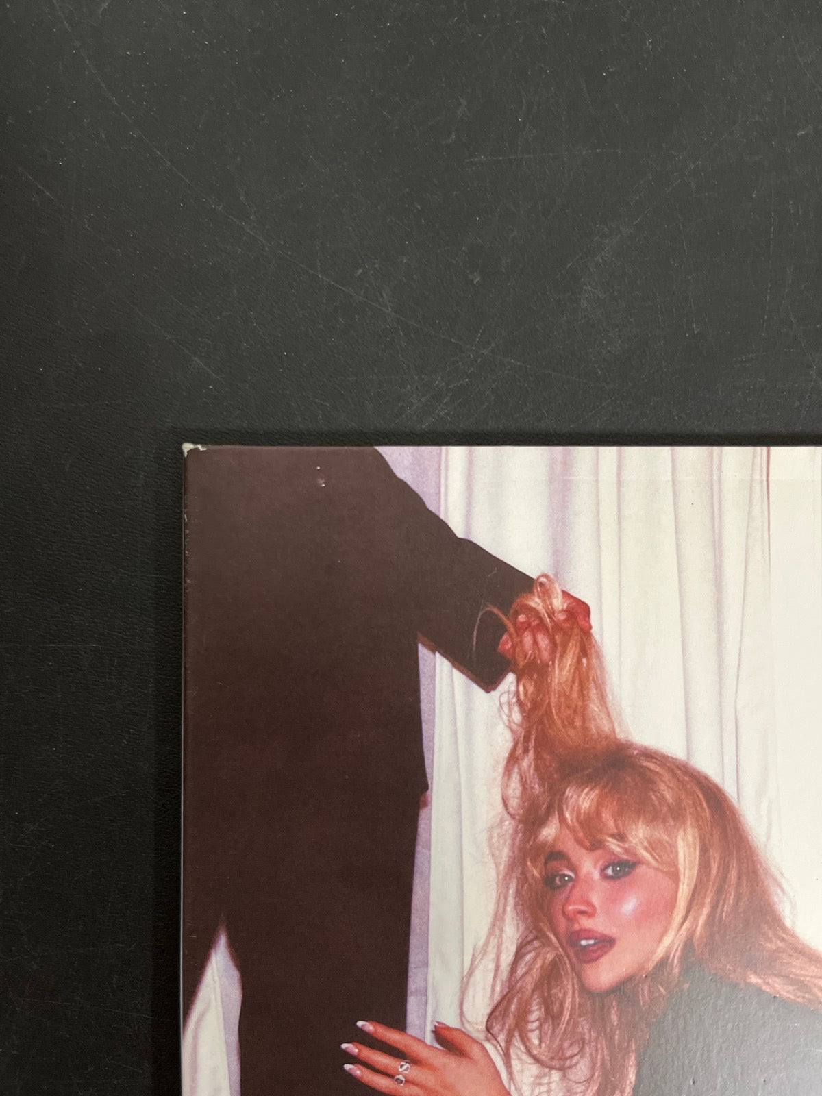 FRONT_TL - Sabrina Carpenter - Man's Best Friend LE White Vinyl USED NOT TESTED