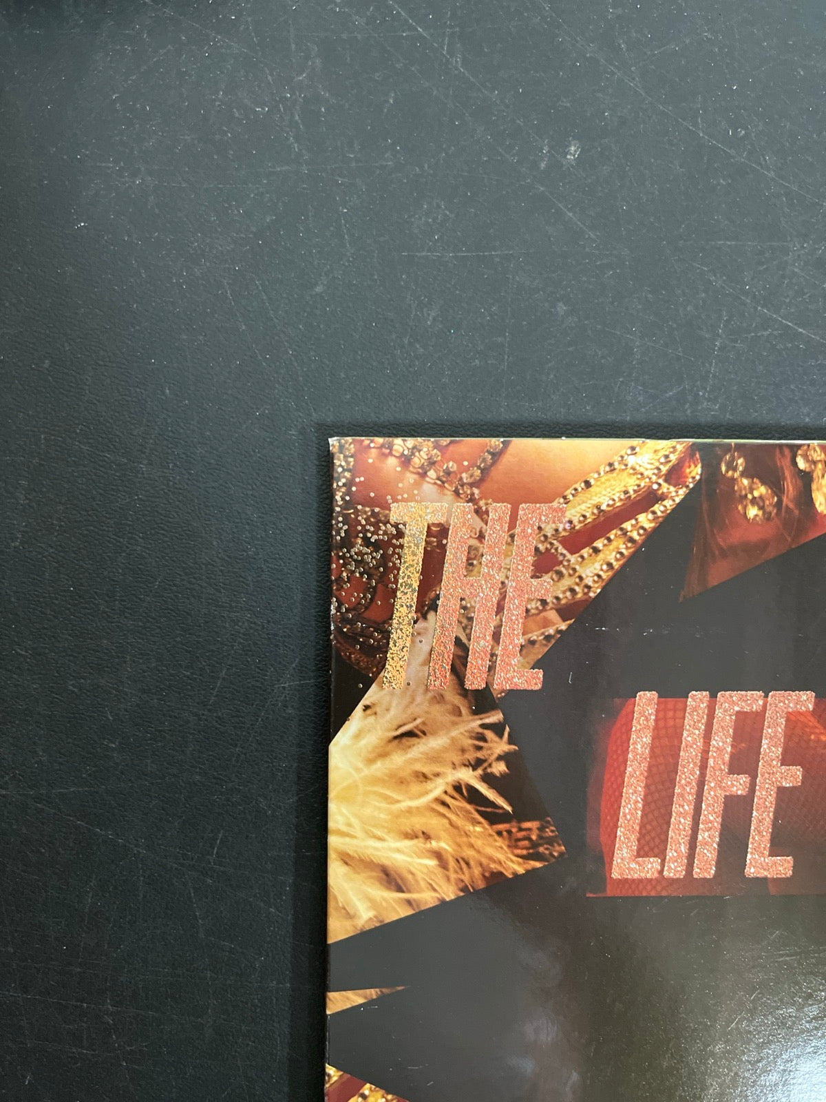 FRONT_TL - Taylor Swift - The Life of a ... LE 180gm Pink Yellow Vinyl USED NOT TESTED