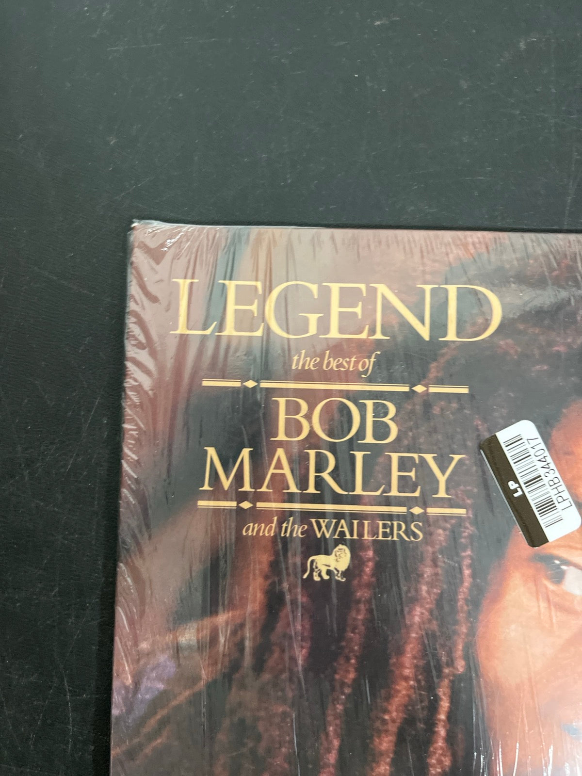 FRONT_TL - Bob Marley & The Wailers - Legend... LE Gold Vinyl USED NOT TESTED