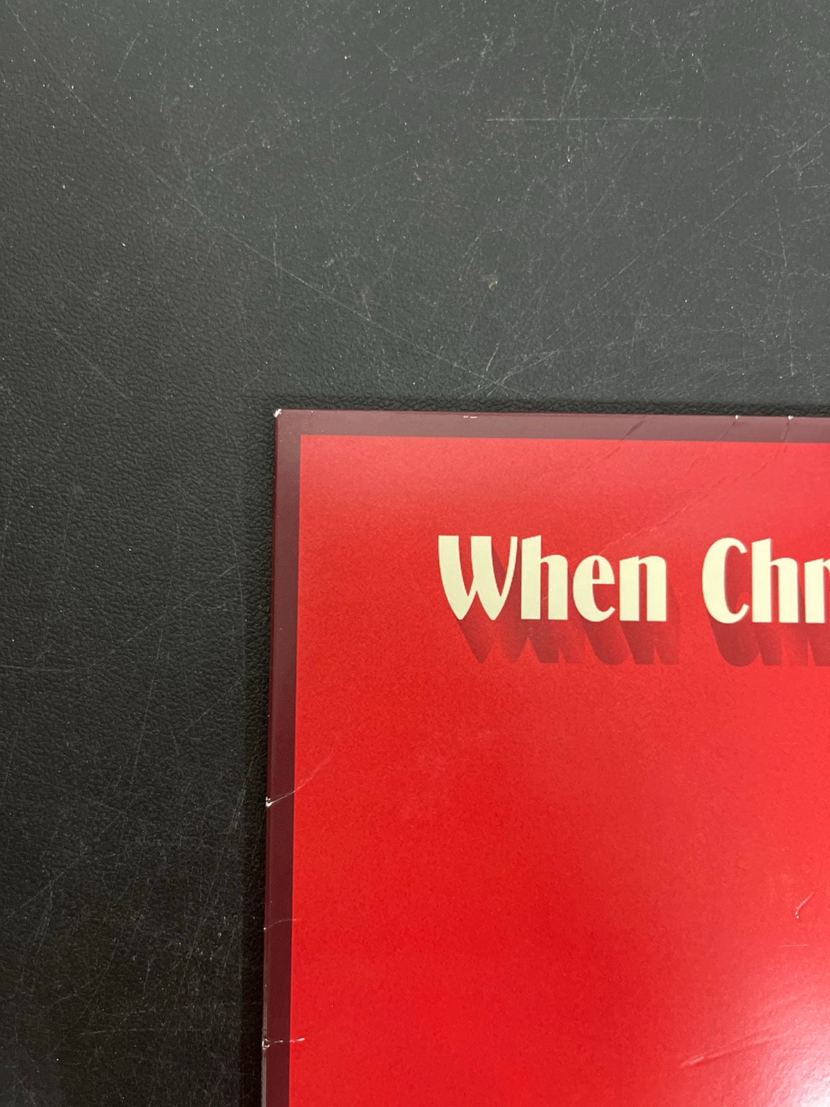 FRONT_TL - Kelly Clarkson - When Christmas Comes Around LE Red Vinyl USED NOT TESTED