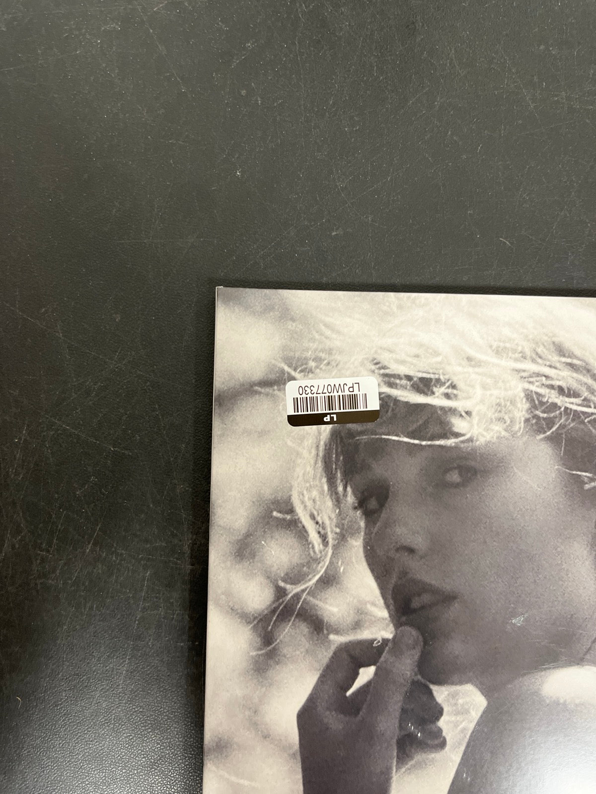 FRONT_TL - Taylor Swift - Folklore LE Red Etched Vinyl USED NOT TESTED