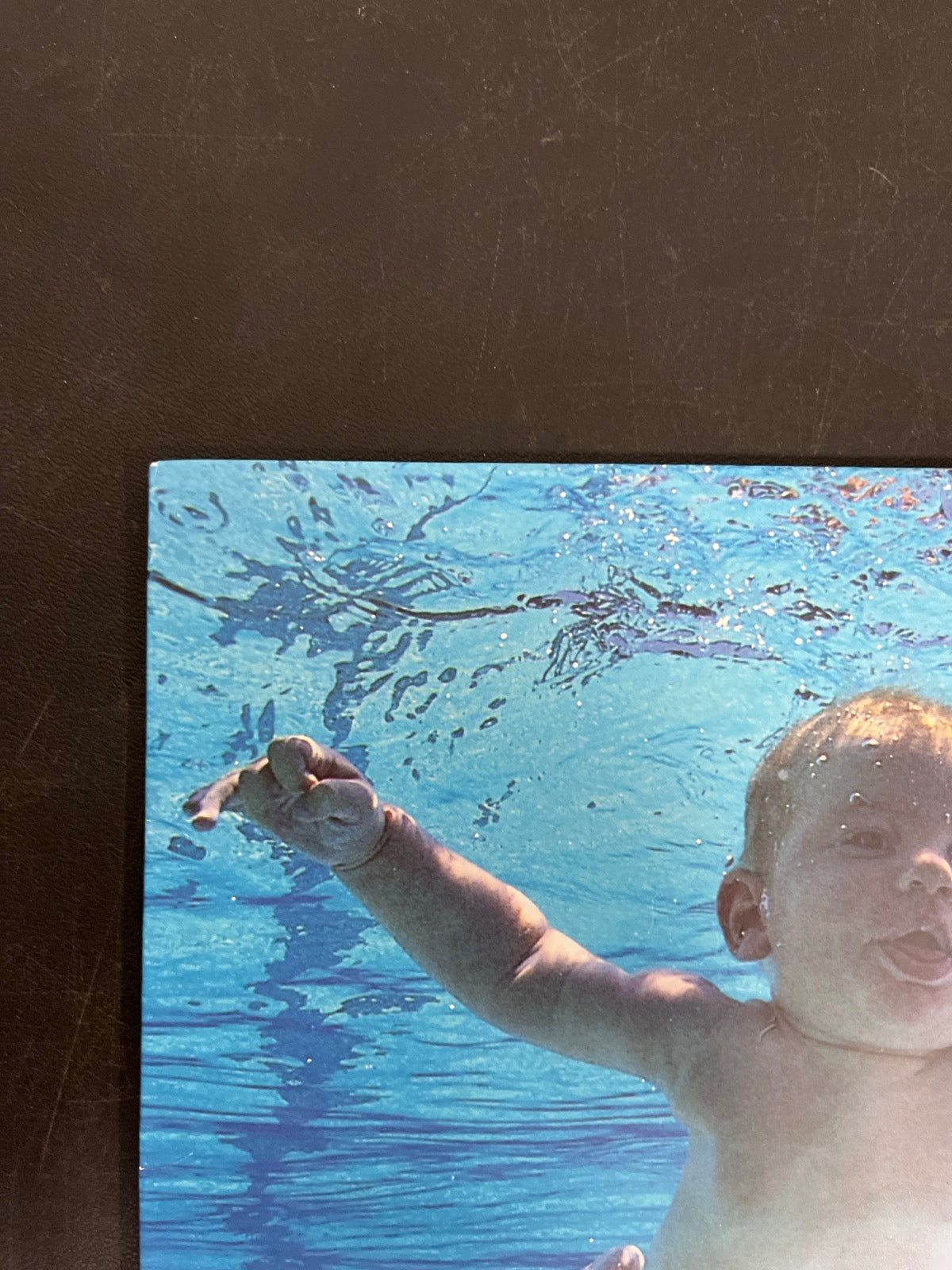 FRONT_TL - Nirvana - Nevermind LE 180gm Metallic Silver Vinyl USED NOT TESTED