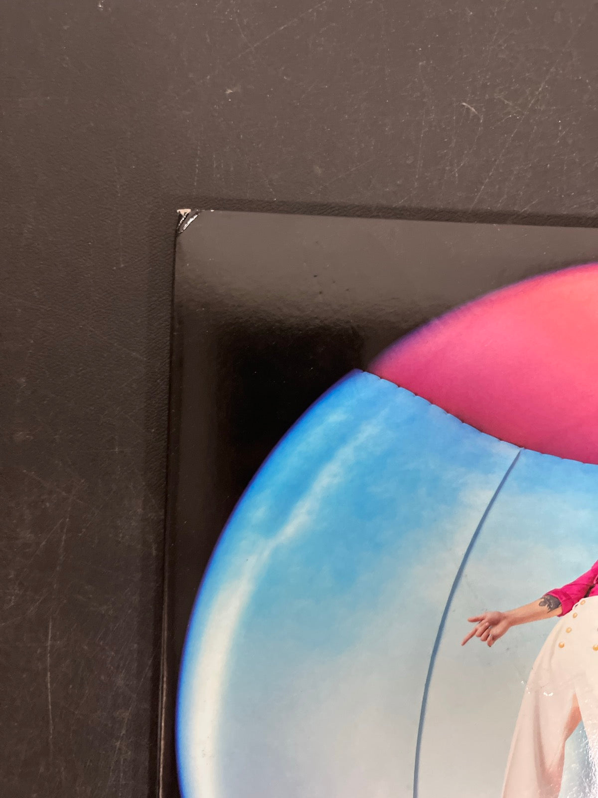 FRONT_TL - Harry Styles - Fine Line LE 180gm Black / White Splatter Vinyl USED NOT TESTED