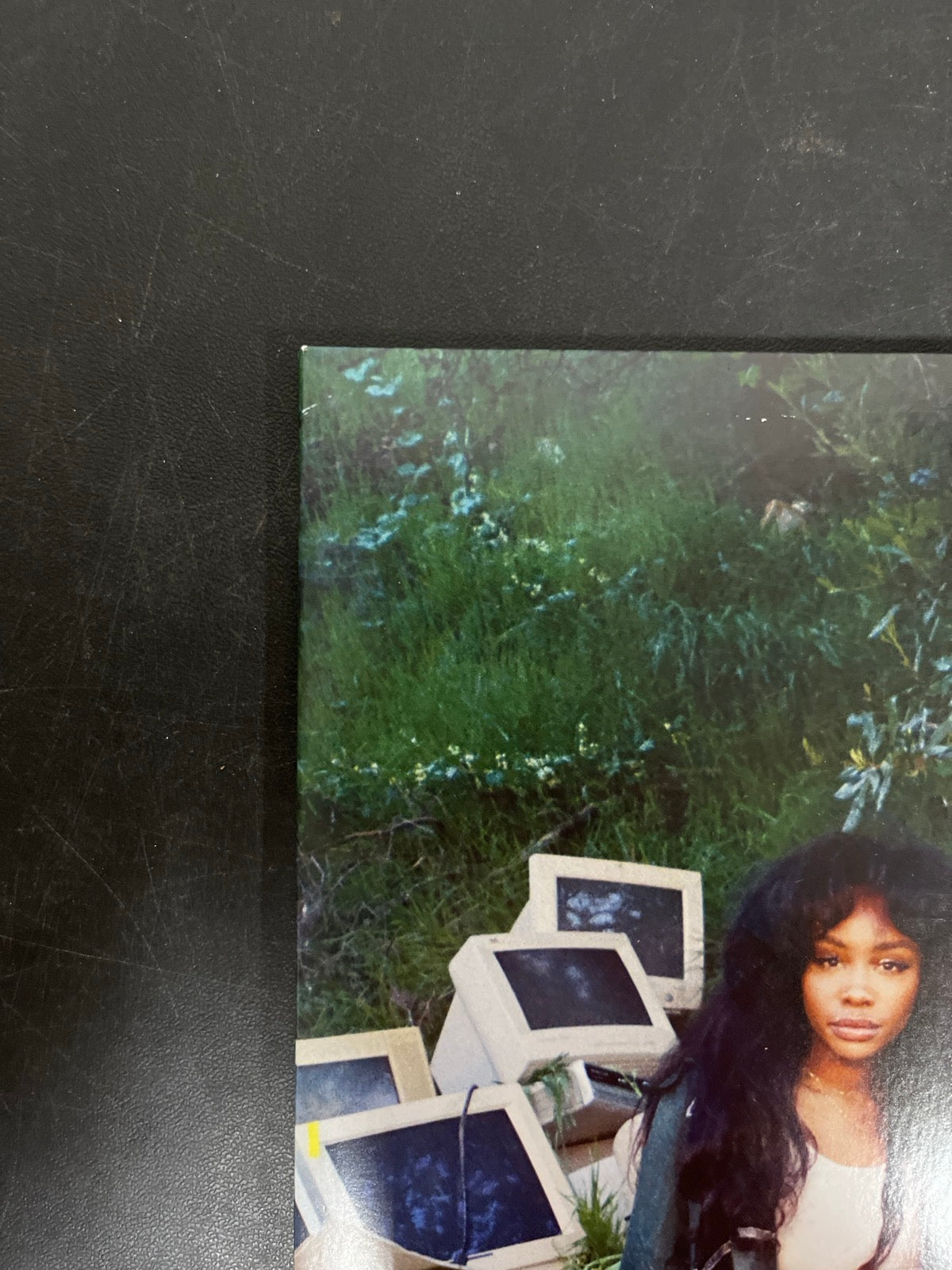 FRONT_TL - SZA - Ctrl LE Translucent Green Vinyl USED NOT TESTED